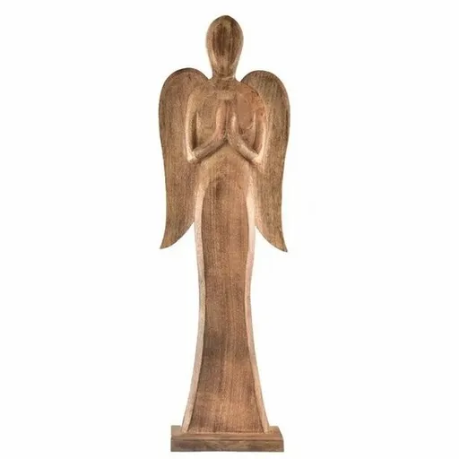 Înger din lemn de mango InDecor, 23 x 7 x 78 cm, 78 cm