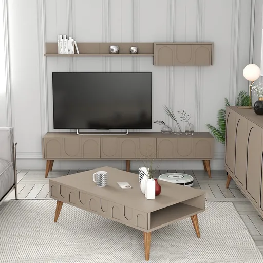 Set mobilier living, Hanah Home, Lyon 3, Atlas / Nuc