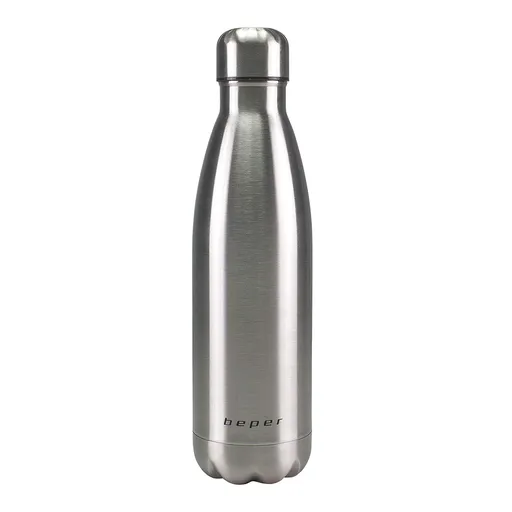 Termos Beper BI.505, 500 ml, Pereti dubli, Fara BPA, Otel inoxidabil, Inox