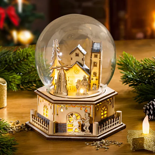 Cutie muzicală cu LED