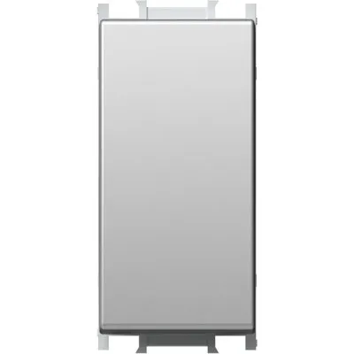 Modul Buton Simplu 1M 16A IP20 Argintiu, TEM Modul TEM-SM11ES-U