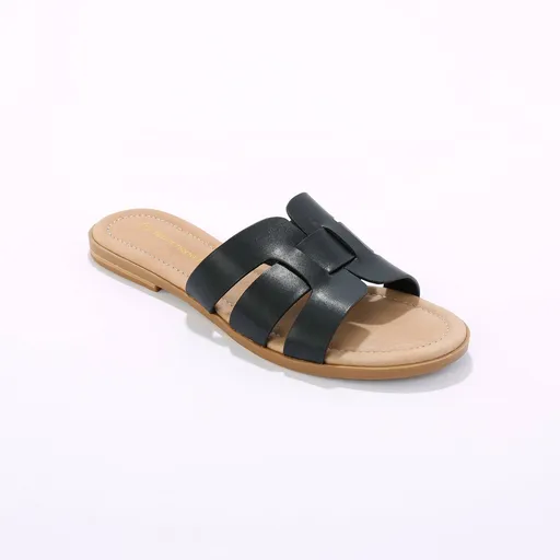 Papuci de casă cu curele încrucișate