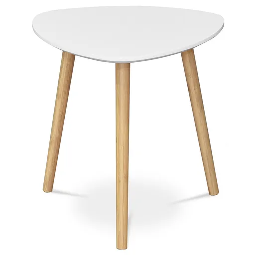 Măsuță de conferință 40 x 40 cm, albă, S