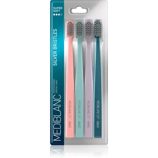 MEDIBLANC Toothbrush Super Soft perie de dinti cu peri din argint