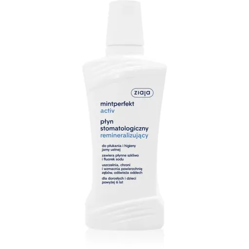 Ziaja Mintperfekt Activ Apa de gura remineralizantăputernica 500 ml