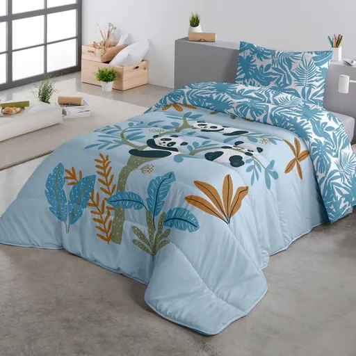 Pătură pentru copii Panda din microfibră 200g/m2