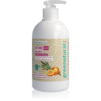 Greenatural Intimate Wash Gel Balance Orange pH 5,0 BIO gel pentru igiena intima 500 ml