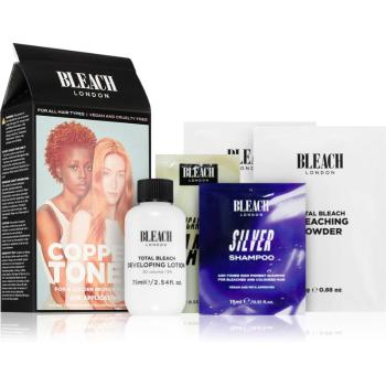 Bleach London Toner Kit vopsea de par semi-permanenta pentru par blond culoare Copper 1 buc