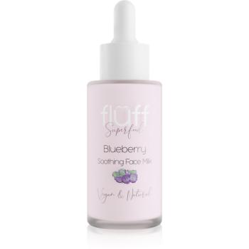 Fluff Superfood lapte cu efect calmant faciale Blueberry 40 ml