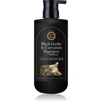 DAENG GI MEO RI Black Garlic & Curcumin Shampoo Sampon de restaurare in profunzime pentru întărirea și creșterea părului 500 ml