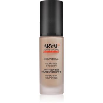 Arval Couperoll Anti-redness foundation SPF15 acoperire make-up SPF 15 30 ml