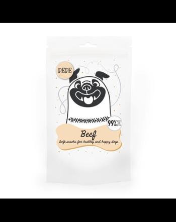 EGR PEPE Mini Chunkies Beef 80 g delicatese din carne de vită