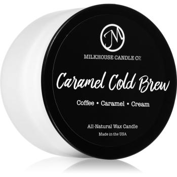 Milkhouse Candle Co. Creamery Caramel Cold Brew lumânare parfumată Traveler Tin 106 g