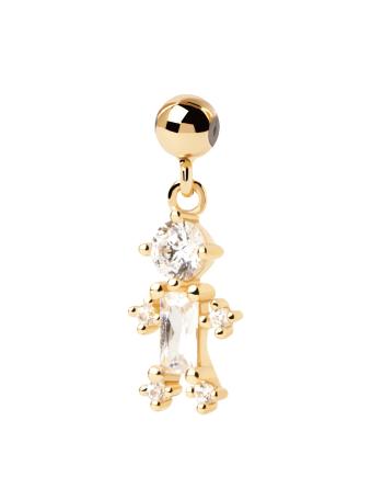 PDPAOLA Pandantiv stilat placat cu aur Mini Me Charms CH01-085-U