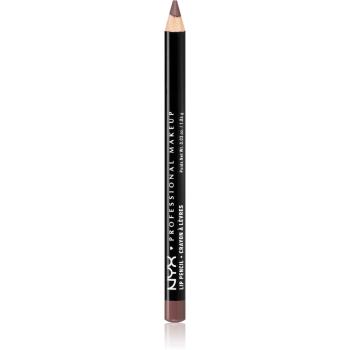 NYX Professional Makeup Slim Lip Pencil creion de buze cu trasare precisă culoare 857 Nude Beige 1 g