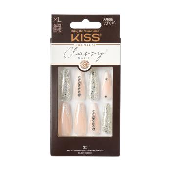 KISS Unghii adezive Classy Nails Premium- Sofisticate 30 buc