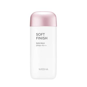 Missha Loțiune de protecție solară pentru față SPF 50 Sun (All Around Safe Block Soft Finish Sun Milk) 70 ml