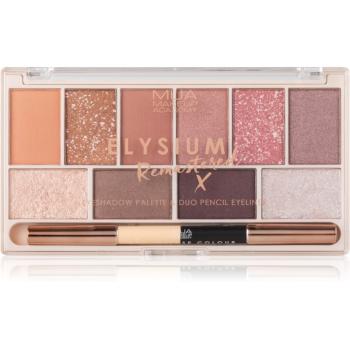 MUA Makeup Academy Elysium Remastered Paleta ochi umbre cu 10 nuante duo 17 g