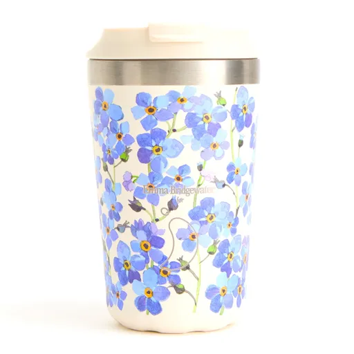 Cană termos Chilly's Bottles - Forget-Me-Not 340ml, Ediția Emma Bridgewater/Original