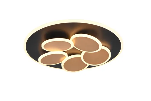 Plafoniera Mandala, TRIO, 48x7.5 cm, 35W, 1x SMD, metal, multicolor