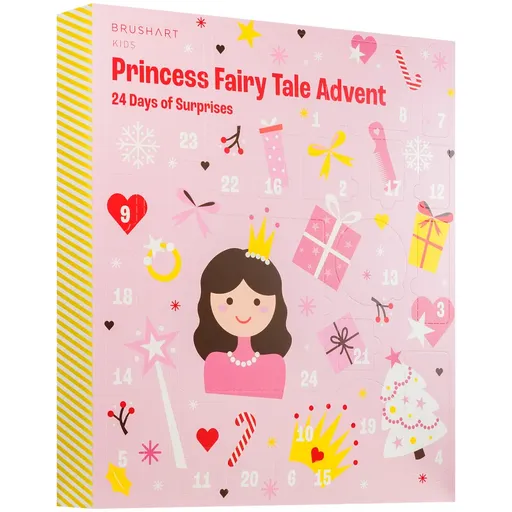 BrushArt KIDS Princess Fairy Tale Advent Calendar de Crăciun pentru copii