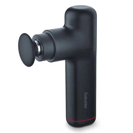 Aparat de masaj muscular Beurer MG 79, 3 trepete de intensitate, Lumini LED, Autonomie baterie 3 h, Negru/Gri