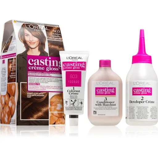L’Oréal Paris Casting Creme Gloss culoare par culoare 603 Chocolate Caramel 1 buc