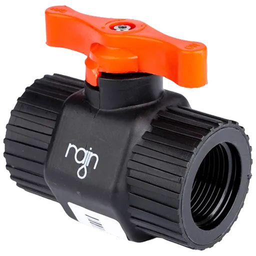 Rain Robinet Pp Cu Bila Metalica 2 X Fi ,1"