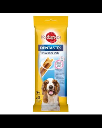 PEDIGREE DentaStix tratament dentar caini rase medii 3 buc - 77g
