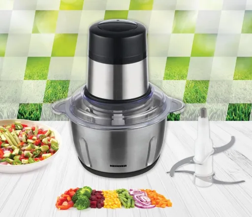 Tocator legume Cyntheria 300, Heinner, 300W, 1L, argintiu