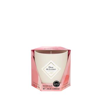 My Jolie Candle Lumânare parfumată 36h cu brățară Black Les Essentielles Floare de cireș 320328
