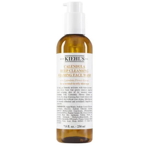 Kiehl's Gel de curățare profundă Calendula (Deep Cleansing Foaming Face Wash) 230 ml