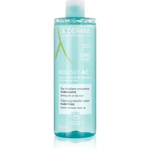 A-Derma Biology AC apa pentru curatare cu particule micele 400 ml