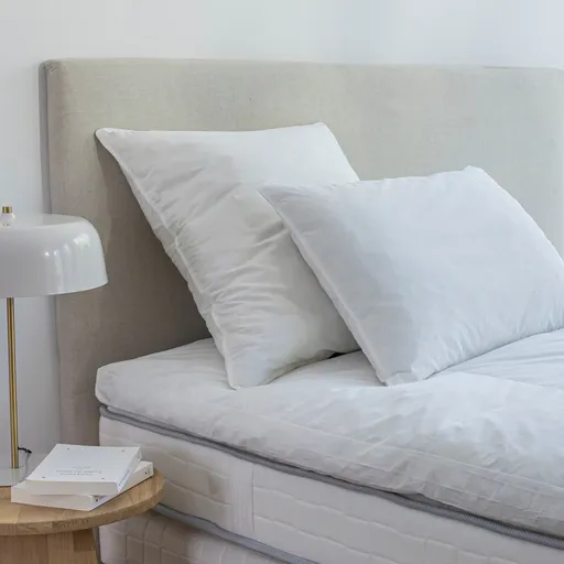 Perna din spuma cu memorie Bleu Câlin, Confort reglabil