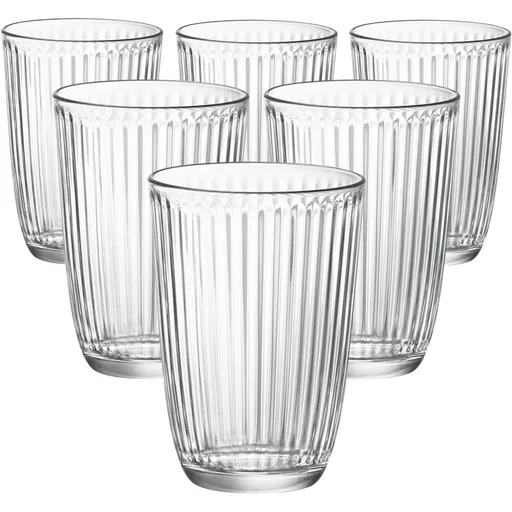 Set de pahare Bormioli Rocco long drink 6 pieseLine, 390 ml, 390 ml