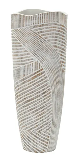 Mauro Ferretti Vază din rășină poliuretana cm ø 18x43 | Aosom Romania