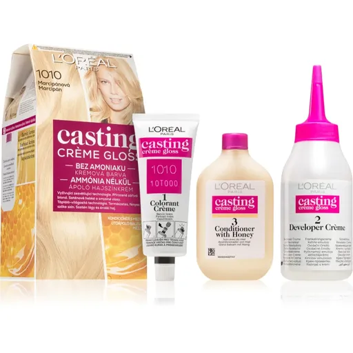 L’Oréal Paris Casting Creme Gloss culoare par culoare 1010 Marzipan 1 buc