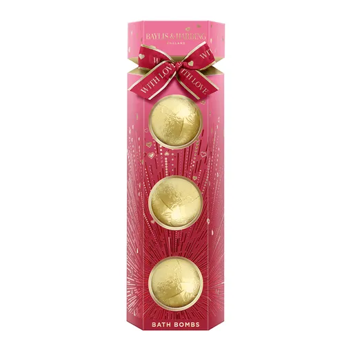 Baylis & Harding Set cadou Midnight Cherry 3 × 100 g