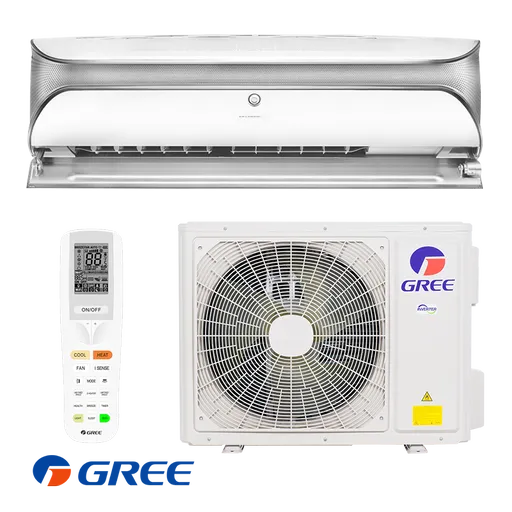Aer condiționat cu invertor Gree Soyal II GWH18AKCXF-K6DNA1A, 18000 BTU, 37 m2, A++, Wi-Fi, R-32, Alb/Gri