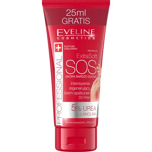 Eveline Cosmetics Extra Soft SOS cremă de mâini pentru piele uscata și obosiat 100 ml