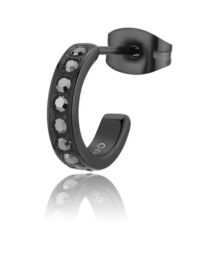 S'Agapõ Cercel single rotund cu cristale Snap SNP38