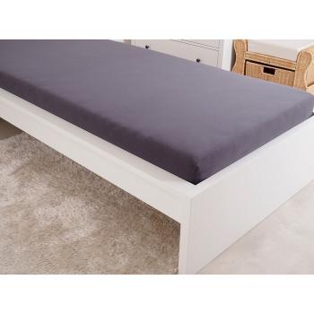 Cearșaf de pat jersey4Home Ideal antracit , 160 x 200 cm, antracit, 160 x 200 cm