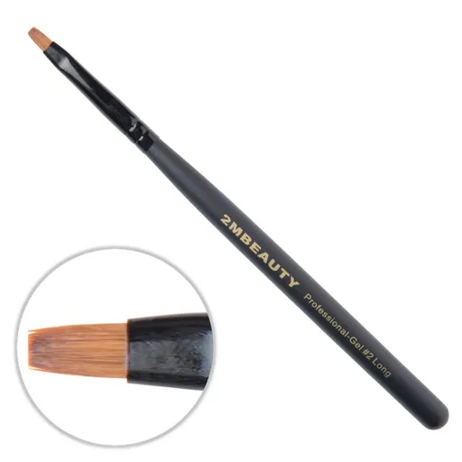 Pensula gel 2M Black Beauty Long nr. 2