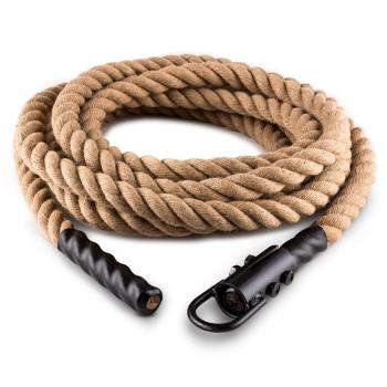 Capital Sports Power Rope, 15 m / 3,3 cm, frînghie cu cârlige, montare pe tavan