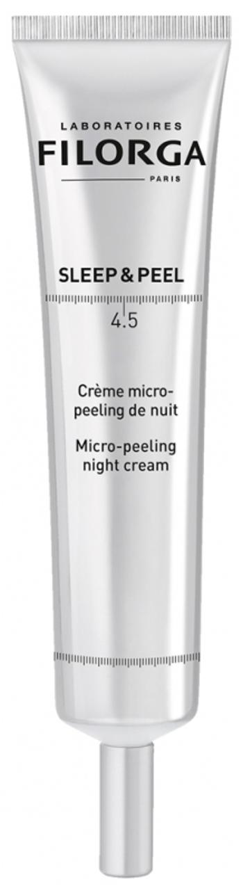 Filorga Cremă de noapte pentru piele cu acizi AHA Sleep & Peel 4.5 (Micro-Peeling Night Cream) 40 ml