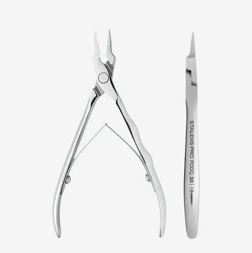 Cleste profesional Staleks Pro pt unghii incarnate Podo NP-30-18