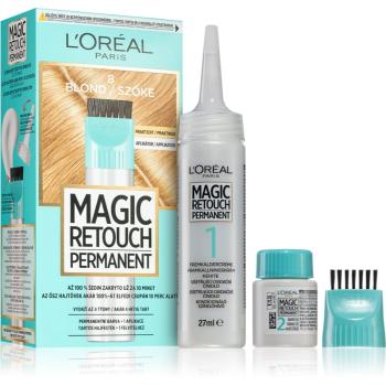 L’Oréal Paris Magic Retouch Permanent culoare de uniformizare pentru rădăcini cu aplicator culoare 8 BLOND