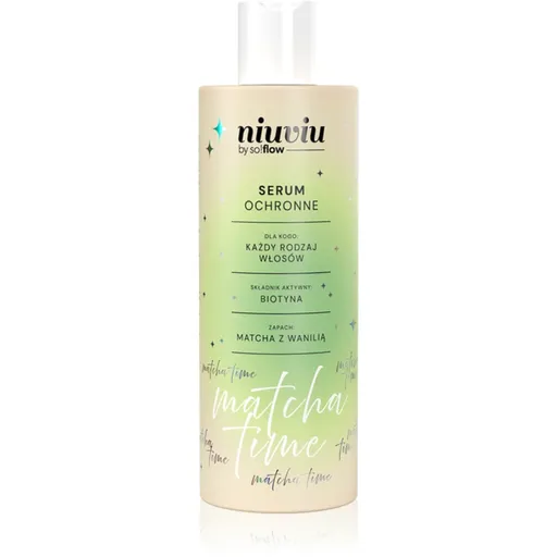 so!flow Matcha Time Protective Hair Serum ser fortifiant pentru par sensibil 150 ml