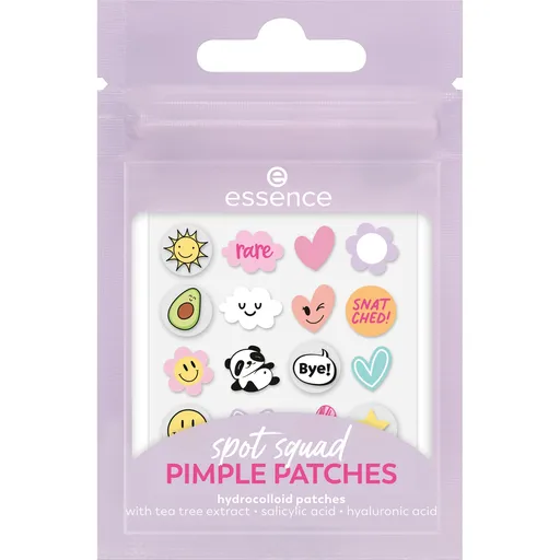 essence Plasturi pentru imperfecțiunile pielii Spot Squad (Pimple Patches) 32 buc