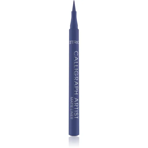 Catrice Calligraph Artist Matte tuș de ochi tip cariocă cu efect matifiant culoare 060 · Midnight Sky 1,1 ml